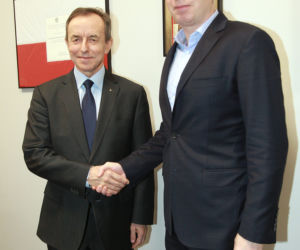 Marszałek Tomasz Grodzki gościem Expressu Biedrzyckiej