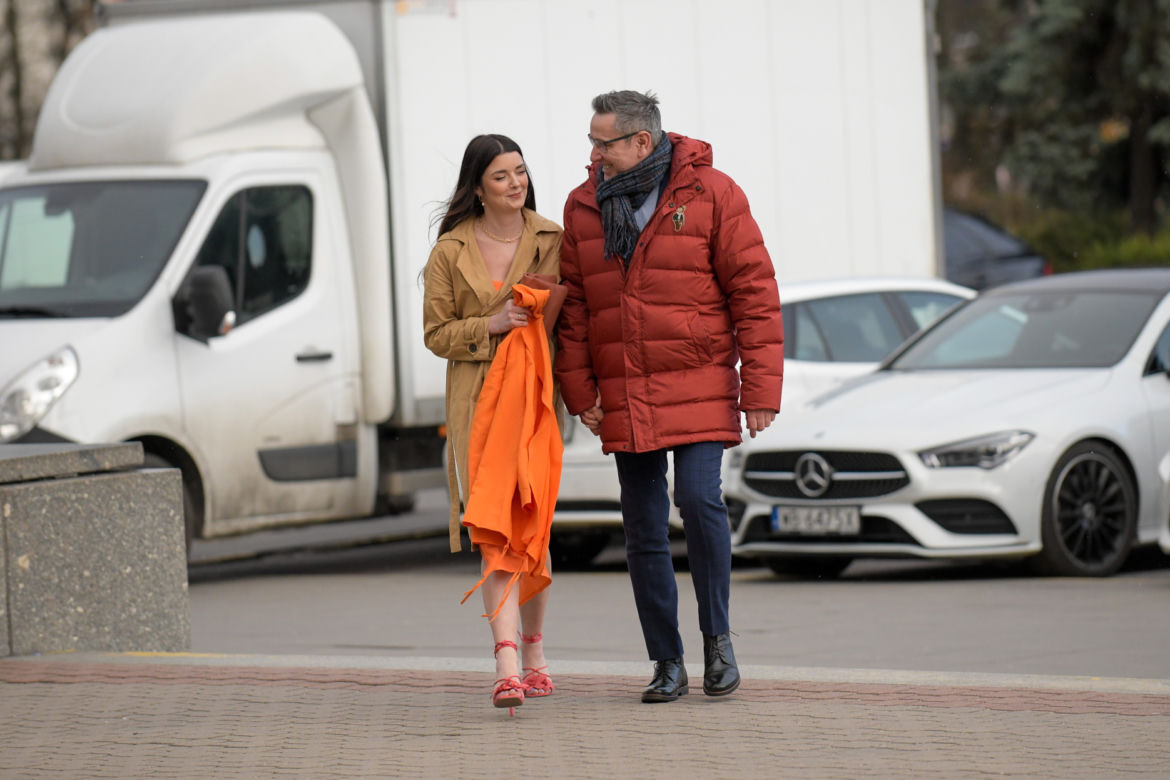 Robert Lewandowski na premierze filmu Nieznany