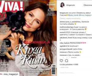 Kinga Rusin w Vivie