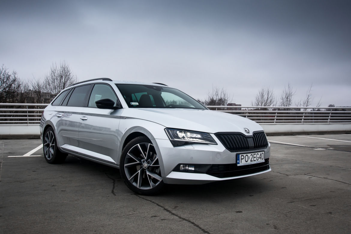 Skoda Superb Combi Sportline 2.0 TDI DSG 190 KM 4x4