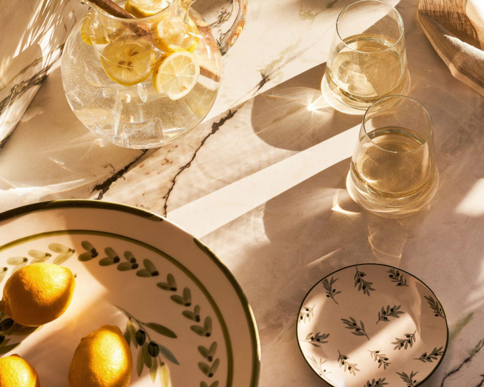 Aranżacja stołu w trendzie Italian Summer - Sophie Allport