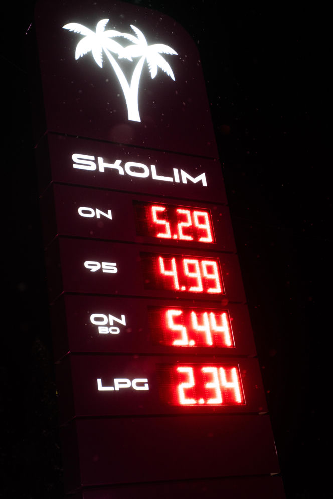 Czeremcha Stacja Paliw Skolima