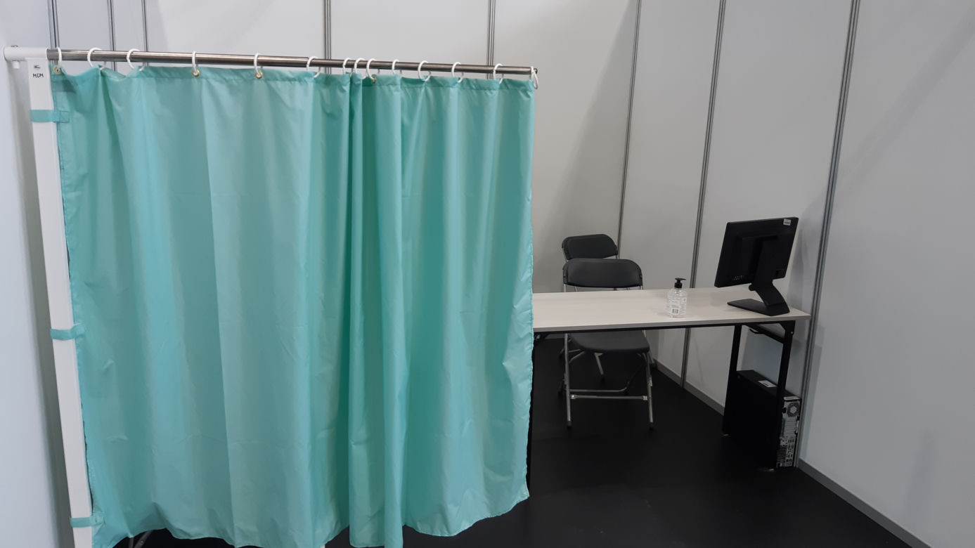Punkt masowych szczepień gotowy - zobacz zdjęcia!