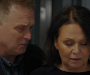 M jak miłość odc. 1926. Marysia (Małgorzata Pieńkowska), Artur Rogowski (Robert Moskwa)