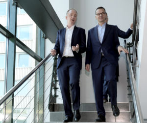 Premier Mateusz Morawiecki z wizytą w redakcji Super Expressu
