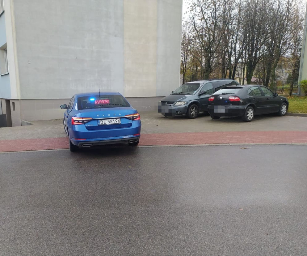 Potrącenie w Łomży