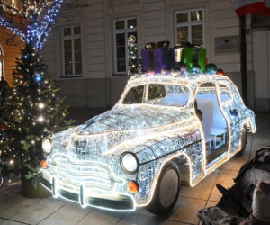 Świąteczna iluminacja 2025/2026 w Warszawie