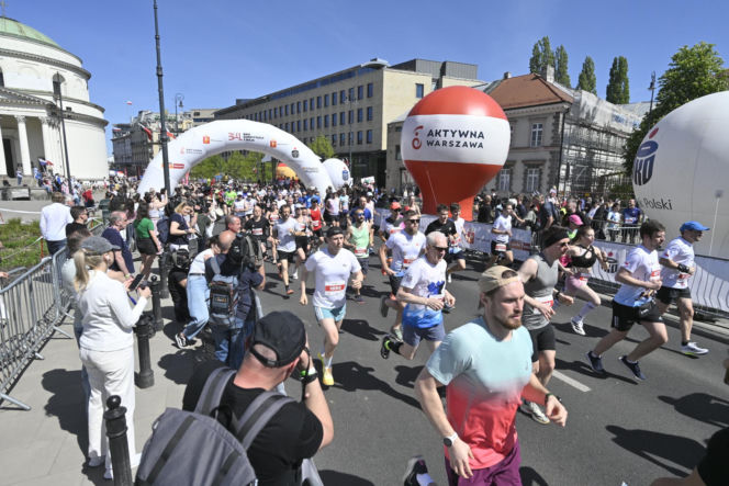 Bieg 3 maja w Warszawie