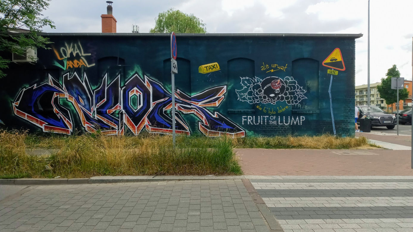 Mural na pamiątkę "Ale urwał!"