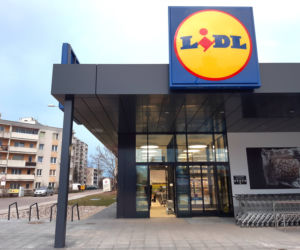 Nowy Lidl w Białymstoku na Wysokim Stoczku - ul. Antoniuk Fabryczny