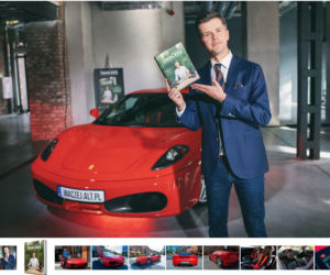 Radek Kotarski - Książka 'Inaczej' + Ferrari