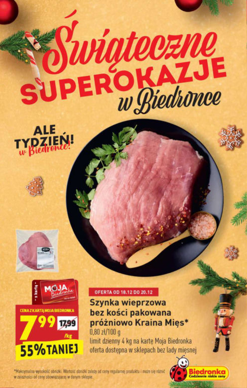 Banany i mleko za darmo w Biedronce! Wielkie rabaty