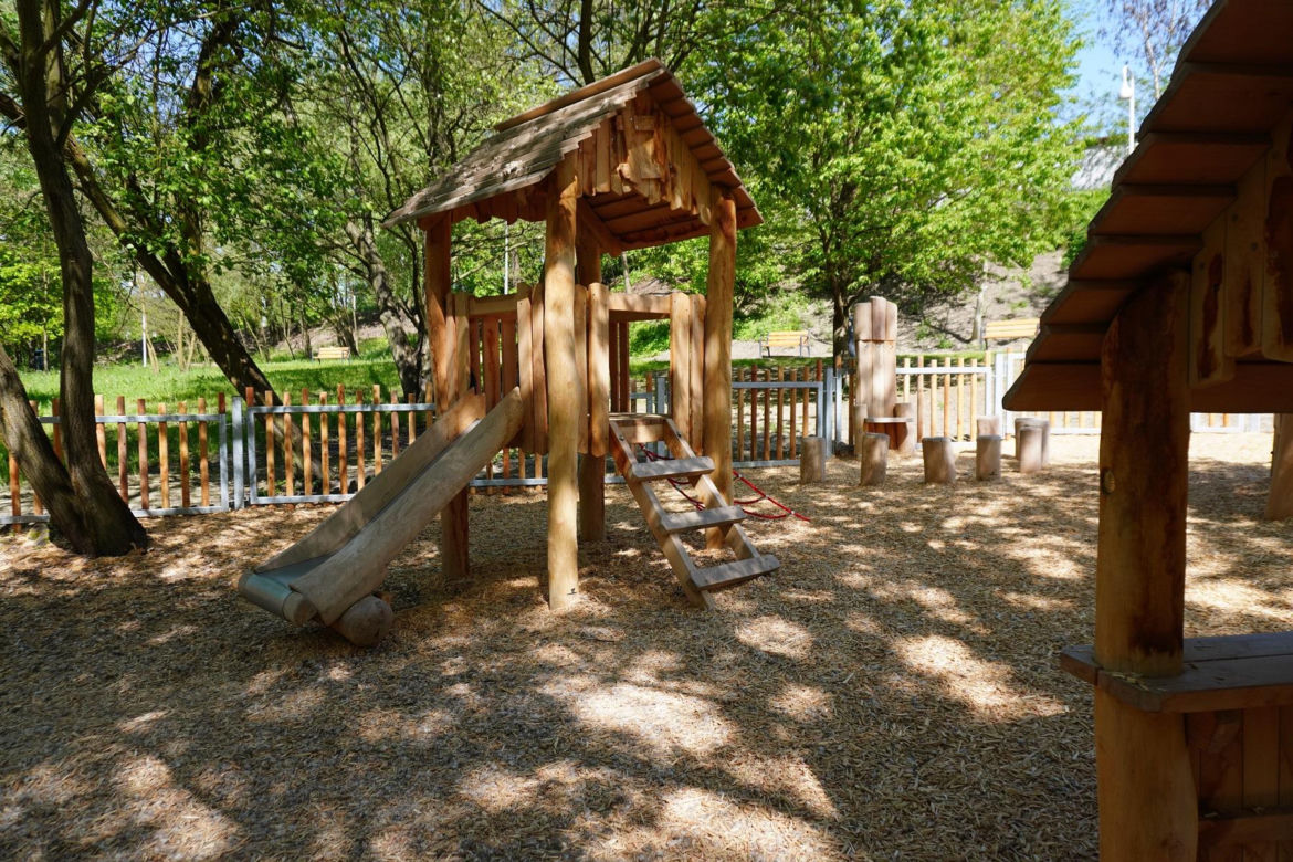 Tak wygląda park w dolinie Ślepiotki w Katowicach