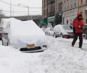 zima, Nowy Jork, 
