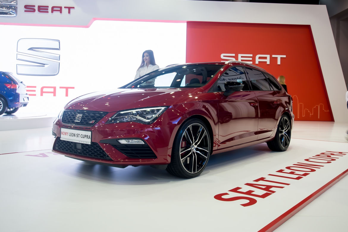 Seat Leon Cupra na Poznań Motor Show 2017