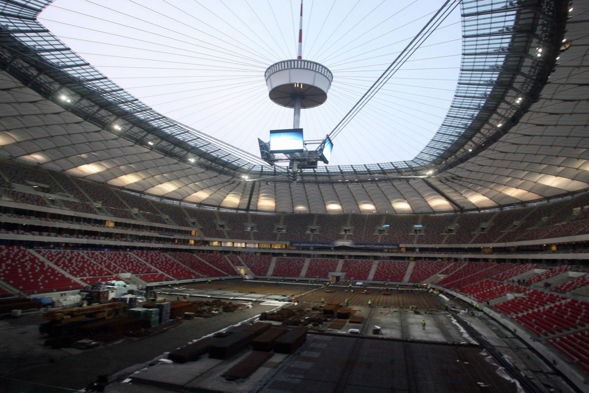 Budowa Stadionu Narodowego w Warszawie