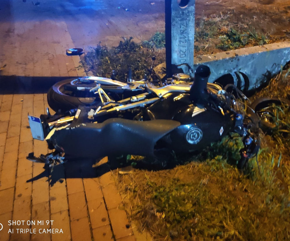 Tragiczny wypadek z udziałem motocyklisty w powiecie tarnobrzeskim