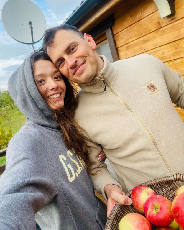 Siatkarska para - Zuzanna Górecka i Zbigniew Bartman