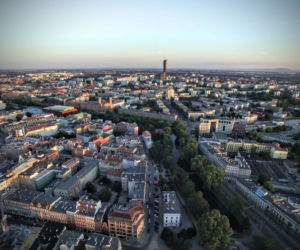 Wrocław widziany z lotu ptaka w obiektywie kamery bezzałogowych statków powietrznych