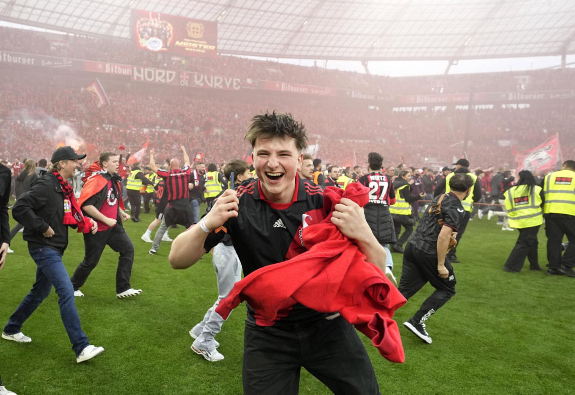 Bayer Leverkusen kibice