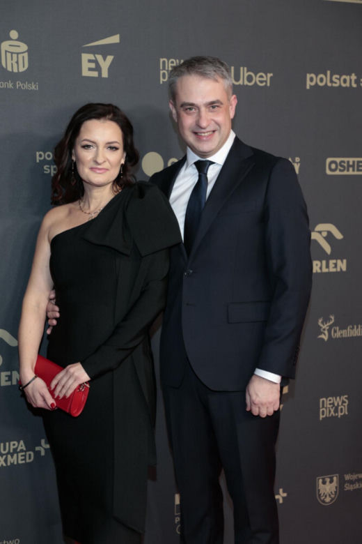Gawkowski z żoną