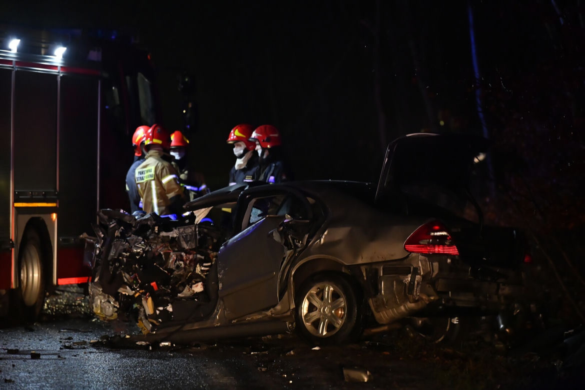 Wypadek śmiertelny w Gdańsku na ul. Spacerowej [ZDJĘCIA]