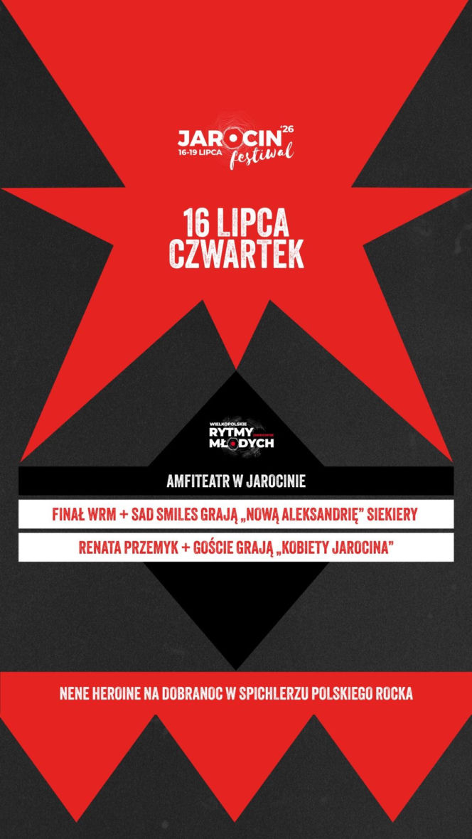 Koncerty czwartek 16 lipca