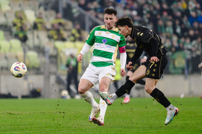 Lechia Gdańsk - Jagiellonia Białystok: Zdjęcia kibiców i zawodników z meczu 24. kolejki PKO BP Ekstraklasy