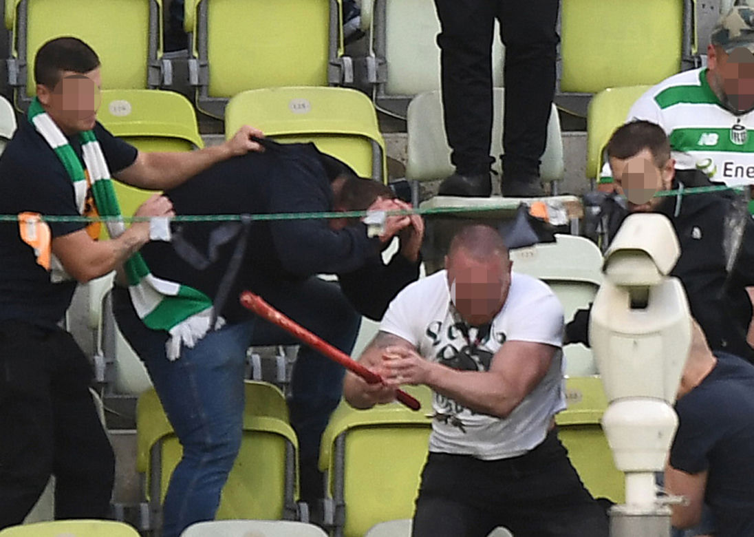 Lechia - Akademija! Wojna kiboli na trybunach. Krwawa jatka