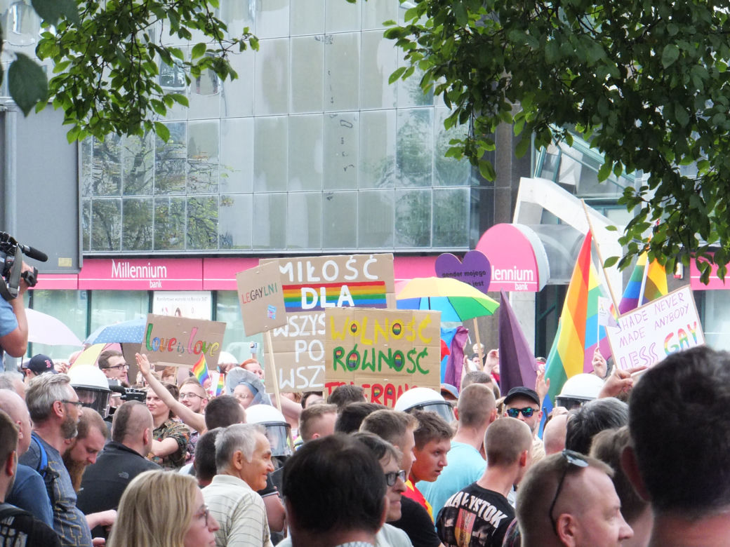 I Marsz Równości w Białymstoku 20.07.2019