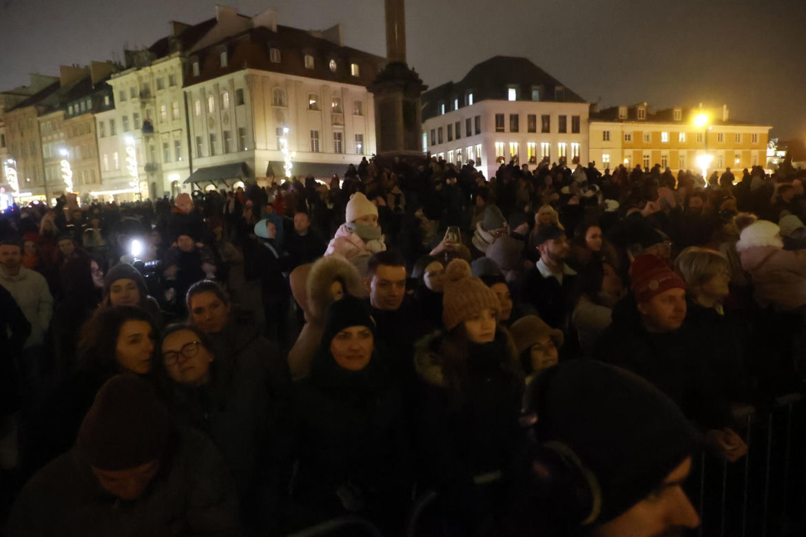 Iluminacje w Warszawie