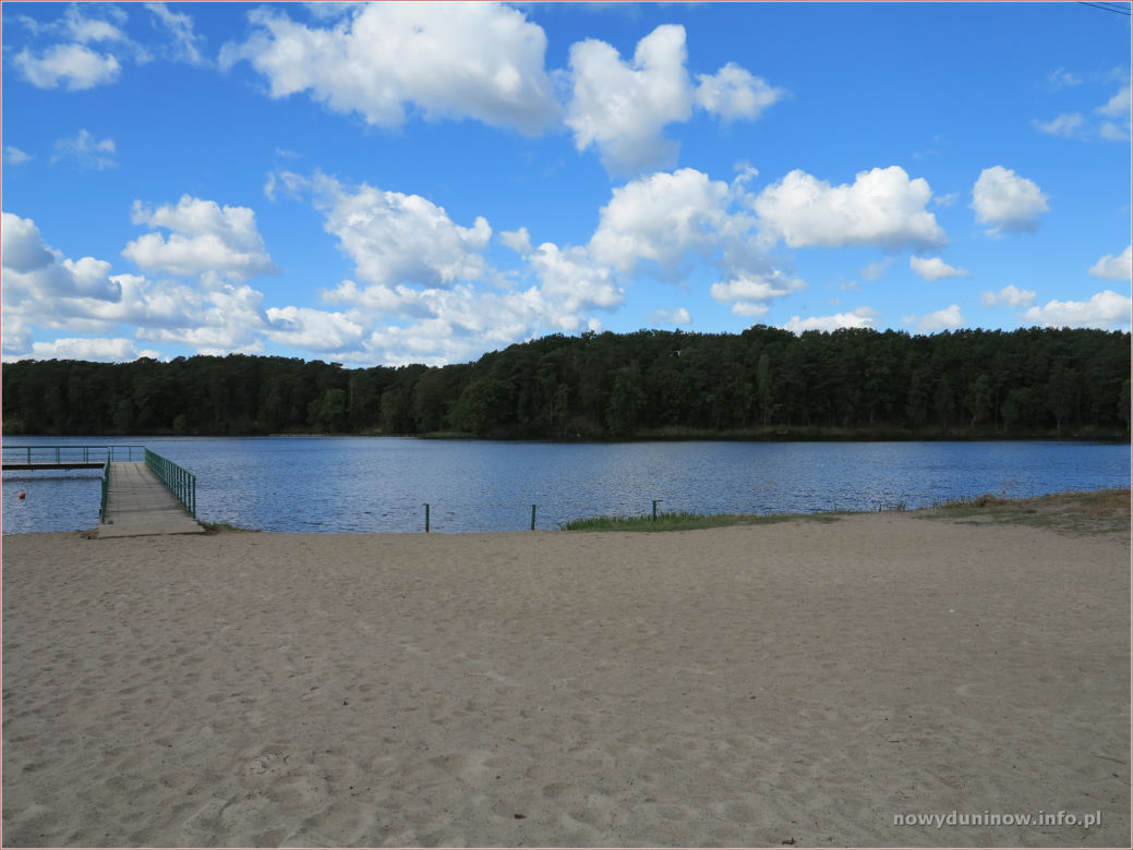 Kąpielisko przy plaży w Soczewce nad jez. Soczewka