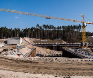 Minister infrastruktury odwiedził przekop Mierzei Wiślanej