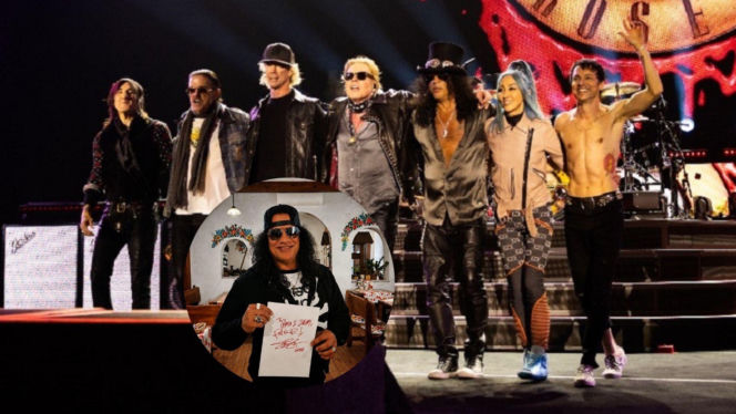 Muzyk Guns N' Roses zawitał do znanej polskiej restauracji! Oto, co w niej zjadł!