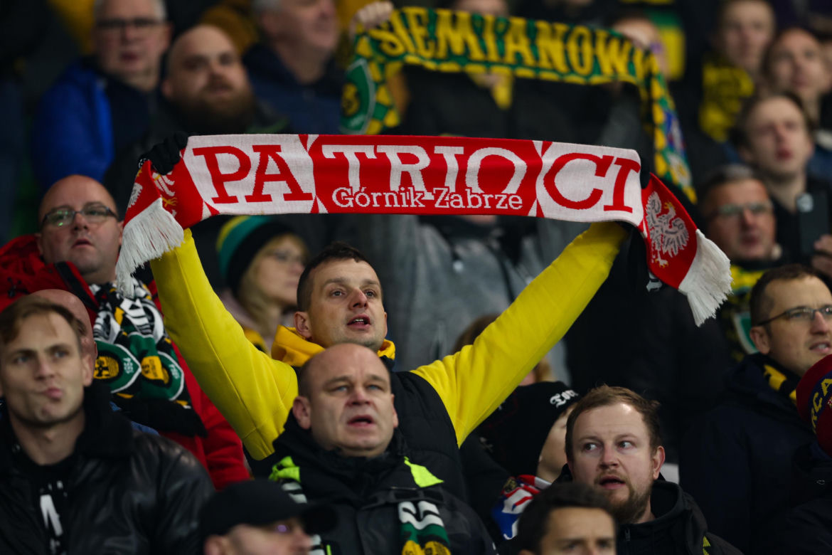 GKS Katowice - Piast Gliwice: Zdjęcia kibiców z meczu PKO BP Ekstraklasy