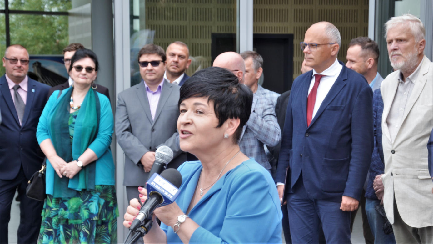 Otwarcie dworca autobusowego w Ciechocinku