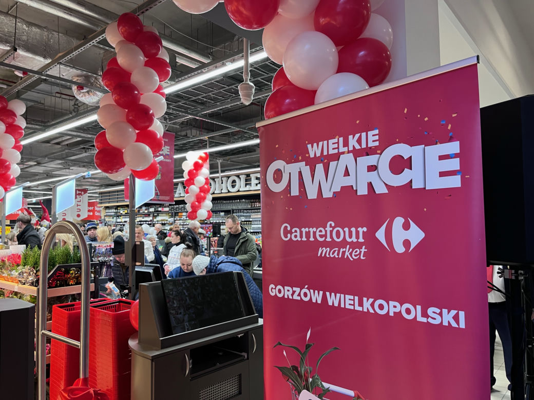 Otwarcie Carrefoura w galerii NoVa Park w Gorzowie