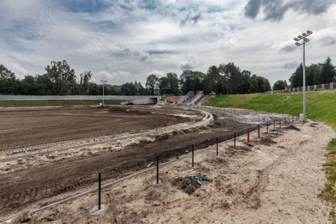 Remont stadionu Granatu w Skarżysku (lipiec 2026)