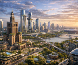 Polskie miasta oczami AI