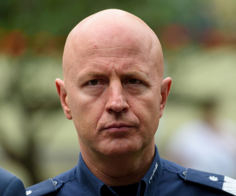 Były komendant policji Jarosław Szymczyk. O procesie w sprawie wybuchu granatnika przeczytasz na SE Polityka.