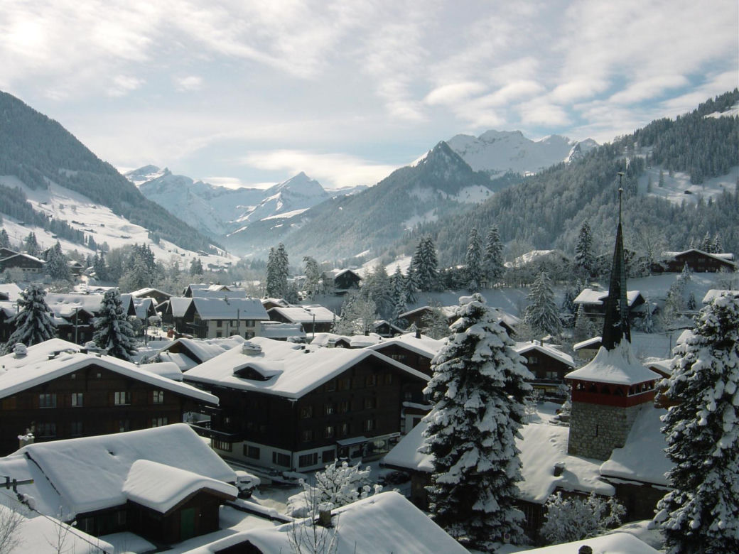 2. Gstaad, Szwajcaria