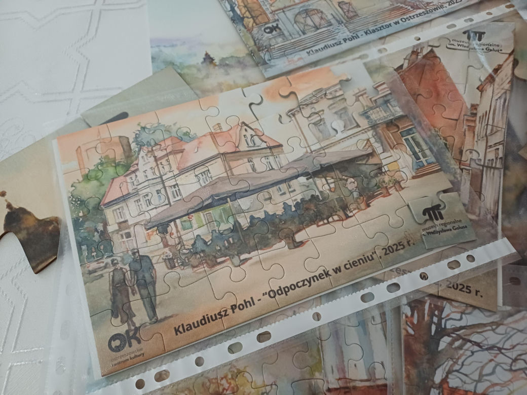 Kolorowe puzzle z Ostrzeszowem!