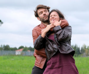 M jak miłość odc. 1906. Agnes (Amanda Mincewicz), Martin (Paweł Izdebski)