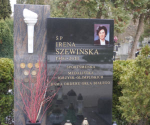 Nagrobek Ireny Szewińskiej