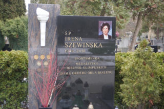 Nagrobek Ireny Szewińskiej