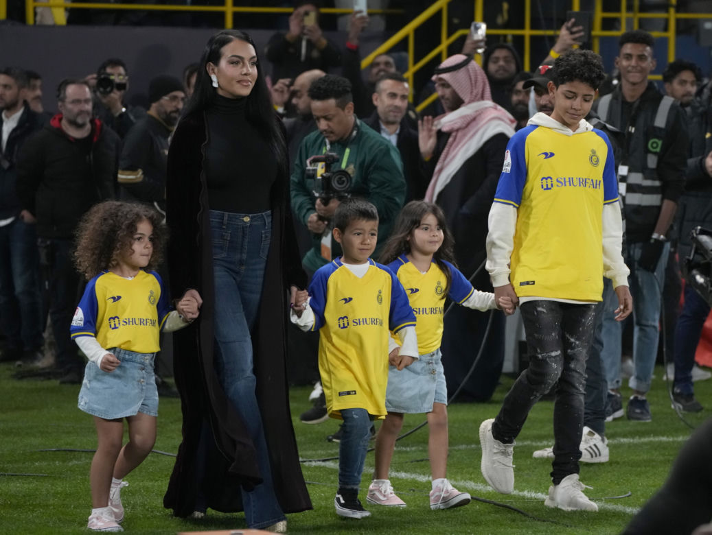 powitanie Cristiano Ronaldo w Al-Nassr