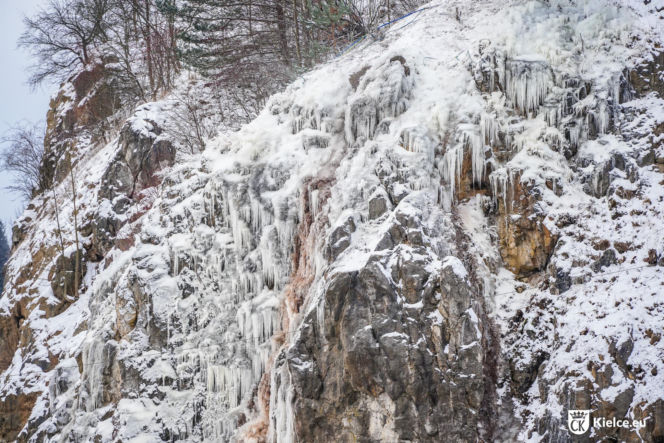 Lodospad w Kielcach. Zdjęcia
