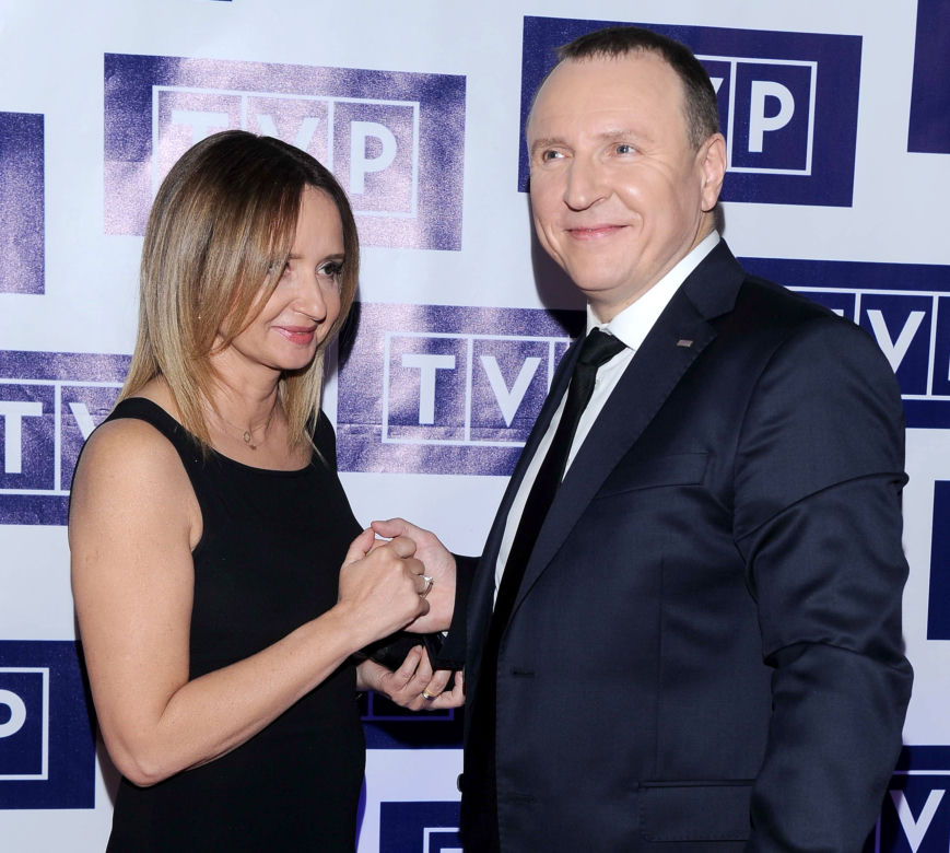 Jacek Kurski i Joanna Klimek
