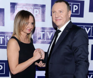 Jacek Kurski i Joanna Klimek
