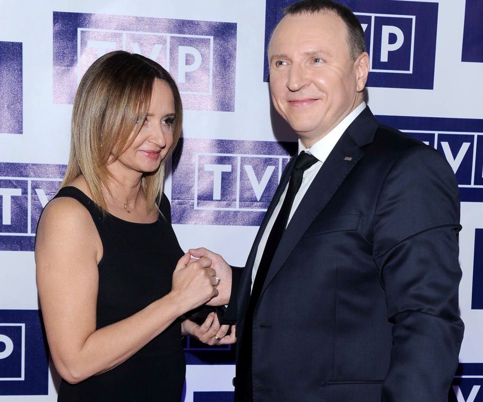 Jacek Kurski i Joanna Klimek
